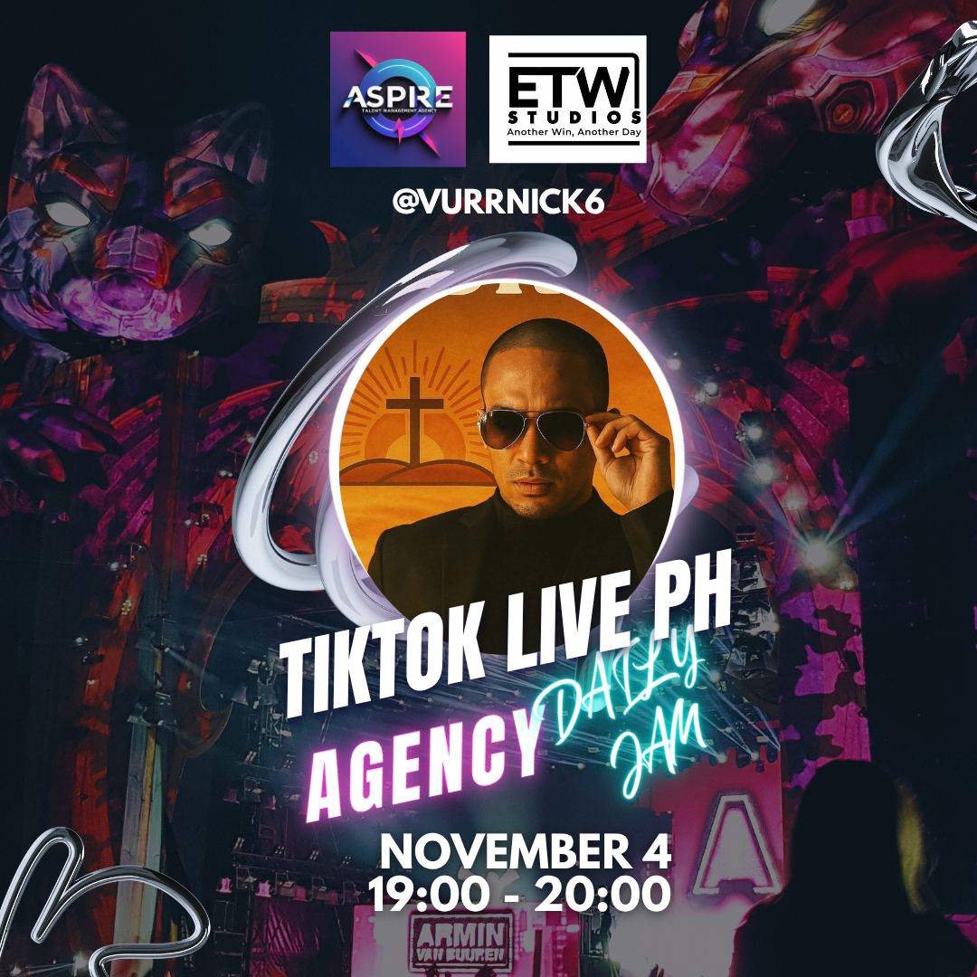 TIKTOK LIVE PH AGENCY DAILY JAM WITH VURN