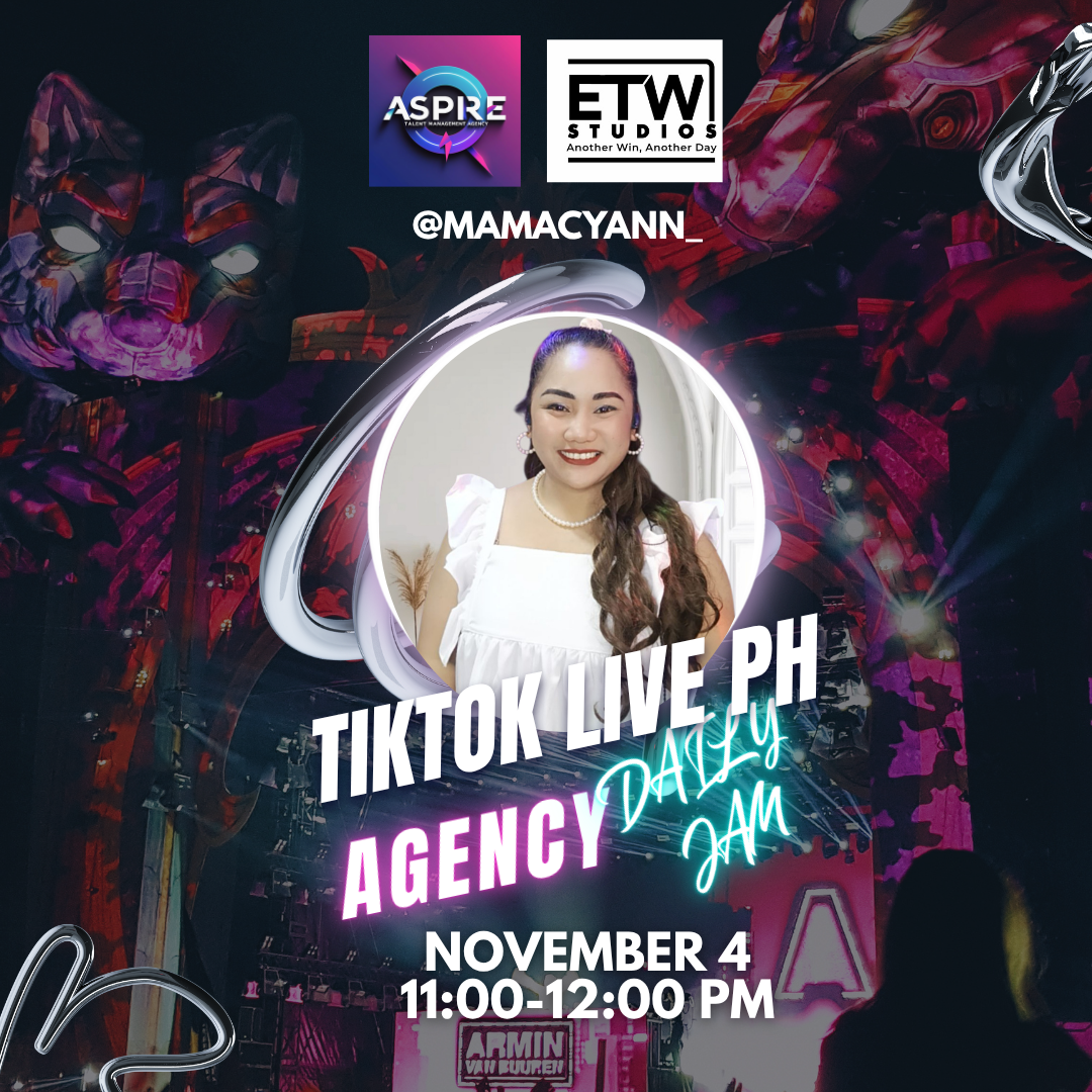 TIKTOK LIVE PH AGENCY DAILY JAM WITH MAMA C