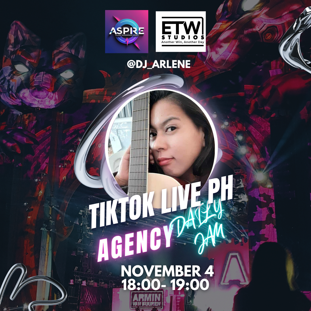 TIKTOK LIVE PH AGENCY DAILY JAM WITH DJ ARLENE