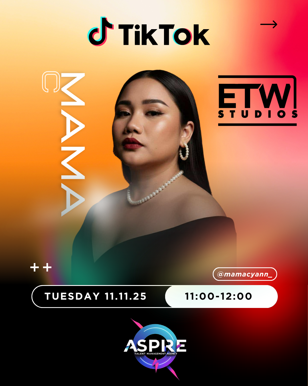 TIKTOK LIVE PH AGENCY DAILY JAM WITH MAMA C